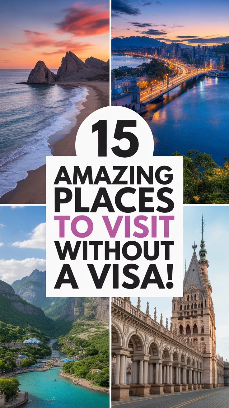 15 Incredible Locations to Explore Without a Visa | Cool places to visit, Places to visit, Trip