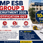 MP ESB Group 3 Recruitment 2026: